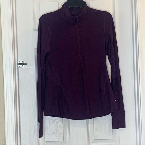 Layer 8 1/4 Zip Purple Pullover Size Medium - Picture 1 of 8